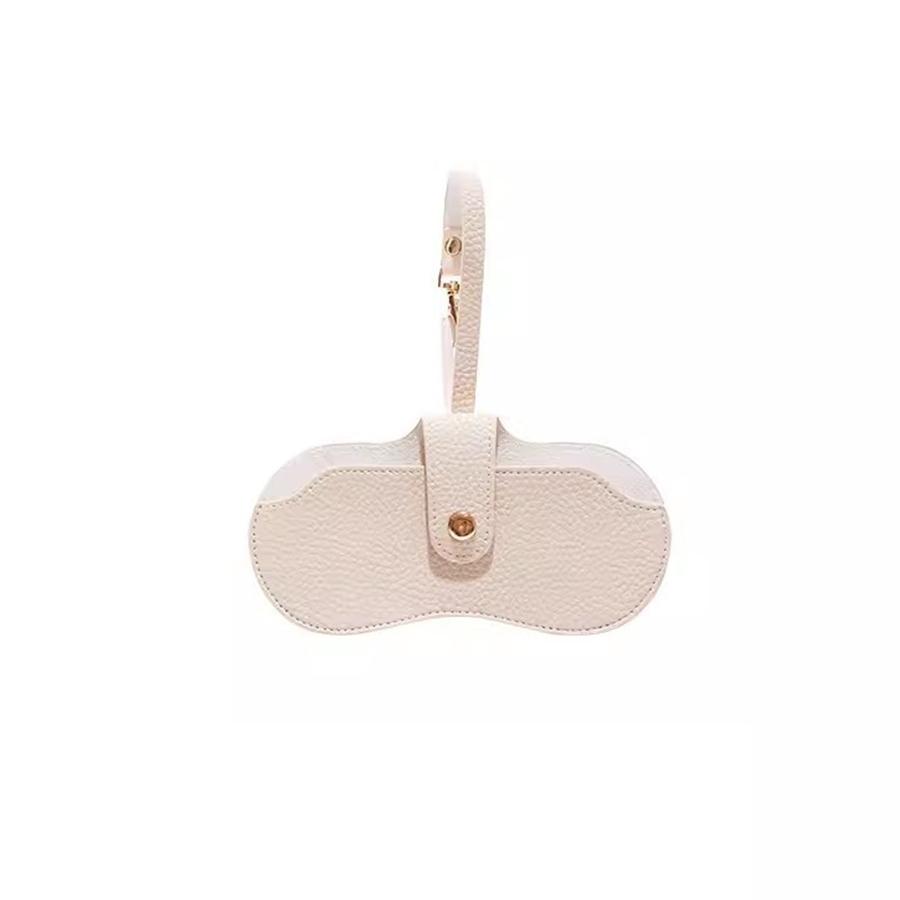 

Портативная сумка для очков из искусственной кожи для женщин и мужчин, модная дорожная сумка для солнцезащитных очков, защитный чехол, подвеска, сумка-органайзер, аксессуары для очков чёрный