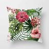45*45 nordic tropical plam tree green cushion cover decorative pillowcase for sofa car pillow case Home Decoration