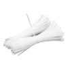 1000Pcs Cable Ties Pa66 Nylon Self Lock Strong Locking Force Heavy Duty Cable Ties White