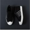 Atmungsaktive Herren High Top Canvas Stiefel Herbst 2024 Basic Casual Schuhe Jugend Trend Mid-Top Designer Schuhe Plüsch Canvas Schuhe