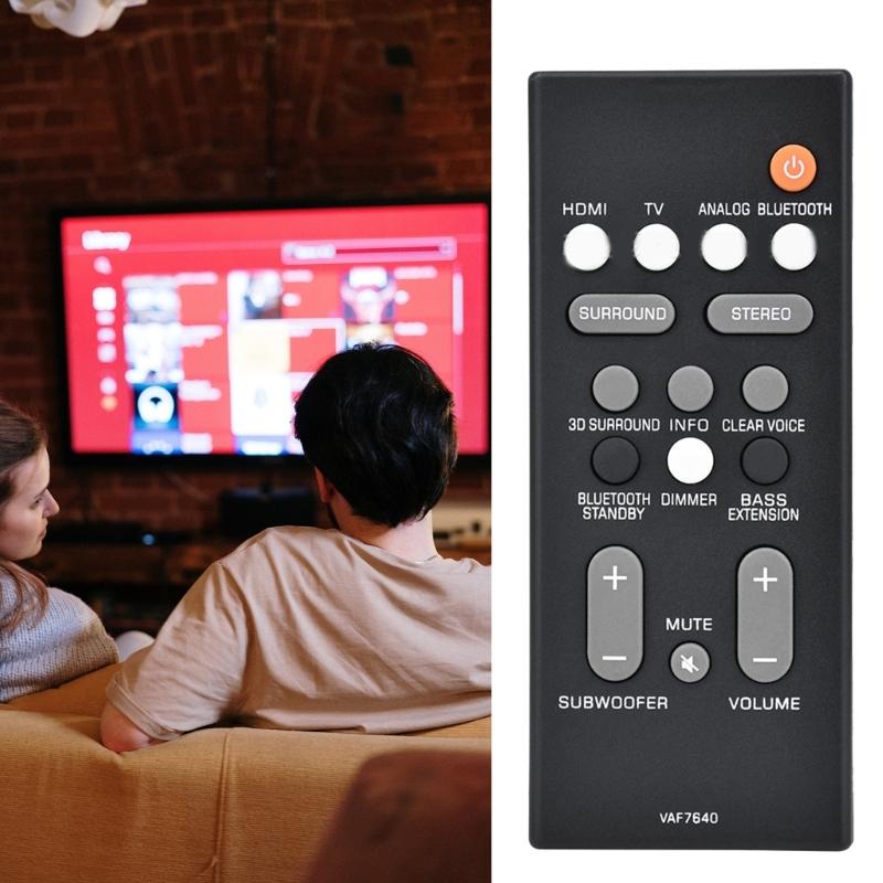 Speaker Sound BAR Remote VAF764 for ATS-1080 ATS1080 YAS-108 Bluetooth-compatible Remote Universal