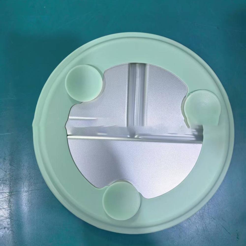 Nerezové dělené talíře pro batolata a miminka Protiskluzové misky pro batolata Dětský talíř s přísavkou