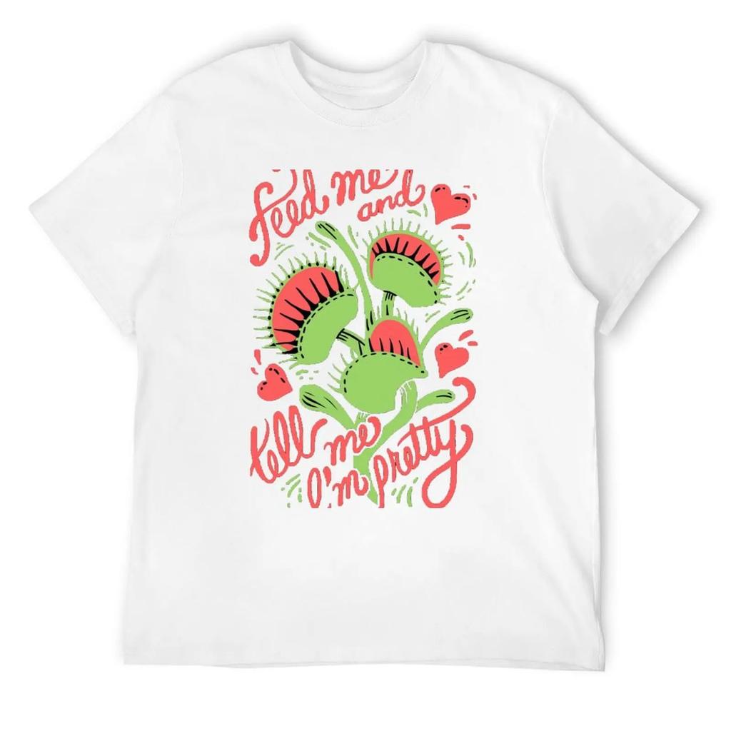 Venus Fly Trap T-Shirt Customizeds Graphics Fitted T Shirts For Men