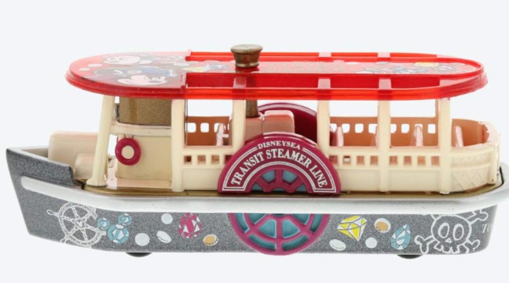 Disney Tomica Pirates Summer 2020 Tokyo Disney Resort Exclusive Transit Steamer Line (Vehicle Collection)