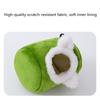 Hamster Habitat Shelter Rabbits Toy Soft Bed House for Hamster for Guinea Pigs, Gerbils Molar Toy Bed