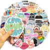 50 Social Justice Graffiti Stickers Decorate Guitar Laptop Suitcase DIY Waterproof Stickers