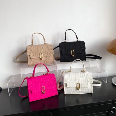 Retro Simple Small Square Bag Personality and Beautiful Shoulder Bag Summer New Fashion Trend Crossbody Bag Handbag