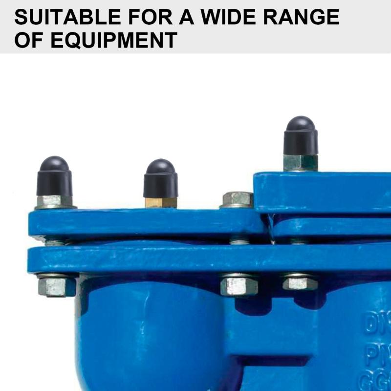 Upgrades Hexagonal Bolt Caps Cover Plastic Screw Head Protectors Set Portable Hexagon Head Protections Set for Bolts