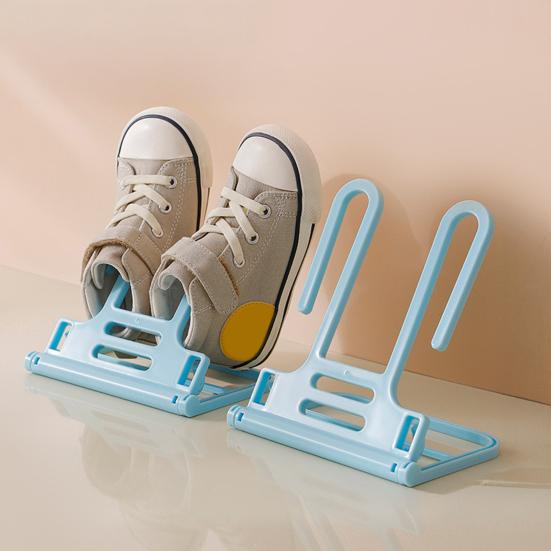 2Pcs Shoe Drying Racks Strong Load-Bearing Multipurpose Slipper Hangers Shoes Stand Save Space Organizer
