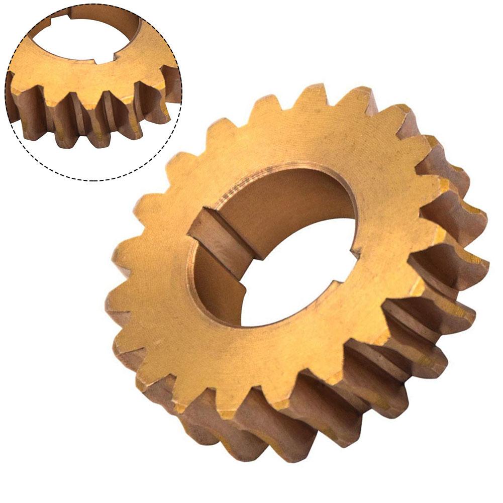 20 brązowych kół zębatych ślimakowych do glebogryzarki Łatwy montaż i niezawodne części zamienne do kosiarki 20 zębów brązowe koło zębate ślimakowe do glebogryzarki Ar 33473 70