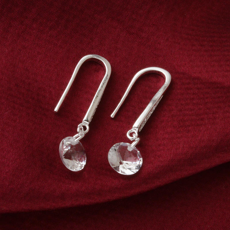 Sace Gems Classic Copper Alloy Zircon Earrings for Women Wedding Party Gifts