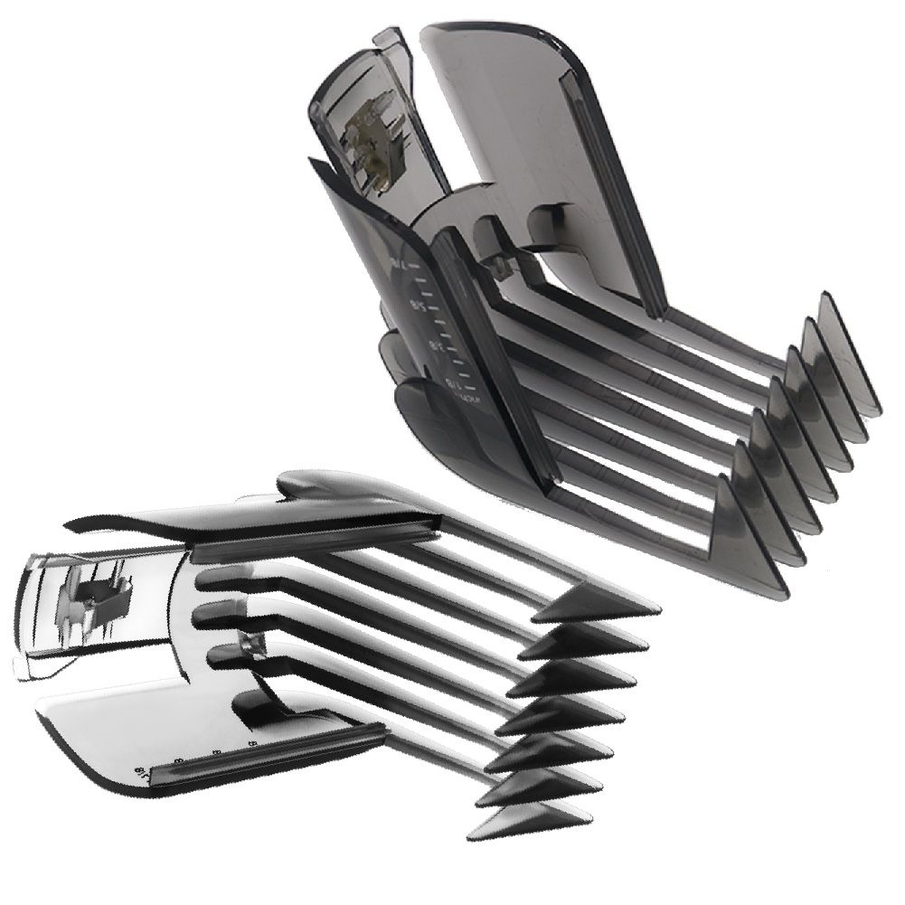 Adjustable Comb Attachment for Philips Hair Clipper Trimmer QC5105-5135, QC5120, QC5125, QC5130, QC5135, QC5115, QC5105