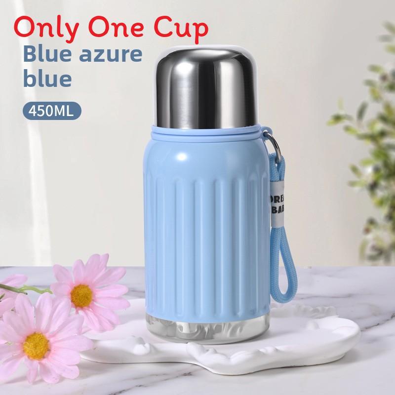 Roman Little Chubby Insulated Mug With Tea Strainer For Outdoor Travel And Gift Giving