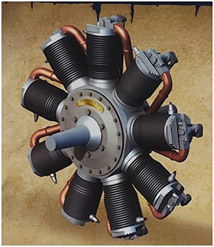 

Roden 1/32 Scale World War I Oberursel Ur.2 110hp Air-Cooled Engine Display Model Plastic Model Kit RE32624