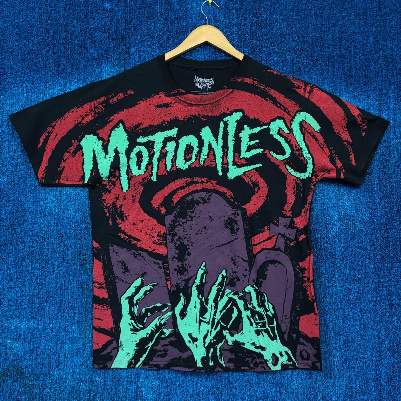 Motionless in White Graveyard Shift Industrial Metal Tee L Unisex T-Shirt XXXXL