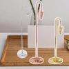 Sturdy Construction Memo Clip Holder Metallic Photo Clip Stand  Wedding Supplies