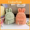 Zaino Peluche Cartoon per Bambini con Materiale Traspirante per l'Asilo