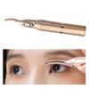 2 in 1 Beauty Tool Convenient Ladies' Electric Eyebrow Shaping Tool Heating Eyelash Curler Delicate Face Hair Trimmer