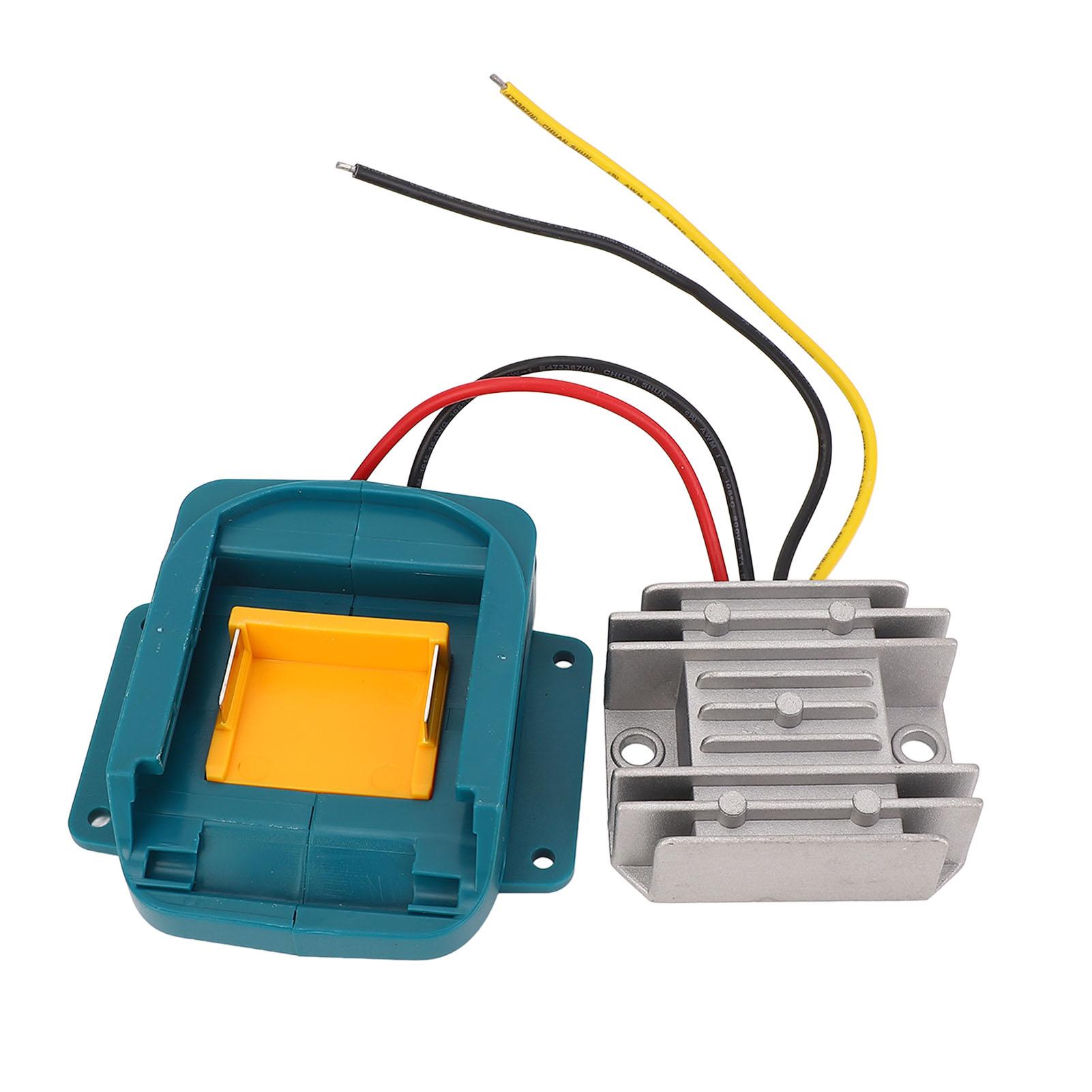 

DC Voltage Regulator 18V to 12V 10A 120W Reducer Converter Battery Adapter for BL1850B BL1860B BL1830B BL1840B BL1820B