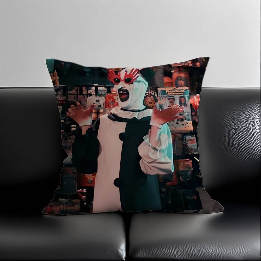 

Halloween Horror KKiller Pillow Case SkinFriendly And Comfortable Fabric Pillowcase Lnvisible Lilky Zipper 30X30cm