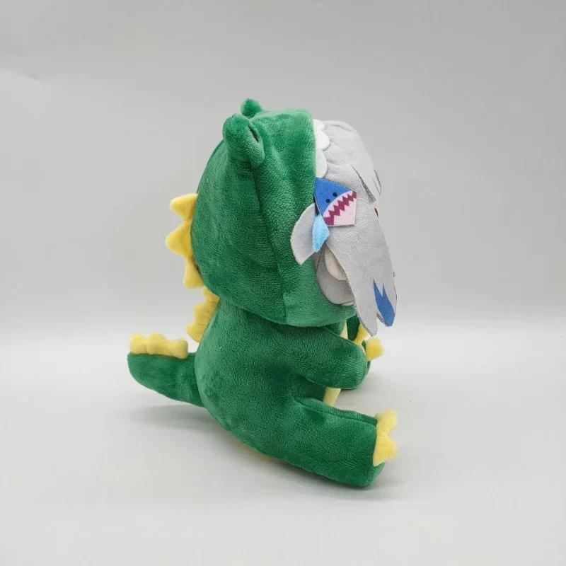 Hololive Dino Gura Plush Toy Gawr Shark Stuffed Dolls Baby Animals Virtual YouTuber Plushies Figure Pillow Kid Christmas Gifts