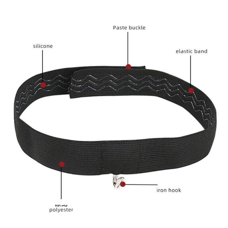 Elastic Eyewear Support Straps Post Nasal Surgeries Eyeglass Holder with Metal Hook Comfortable AntiSlip Design Bands