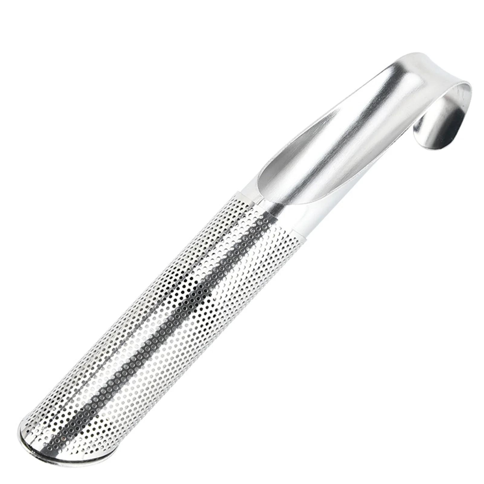 

Strainer Stainless Steel Infuser Pipe Design Touch Feel Holder Tool Tea Spoon Infuser Filter серебряный