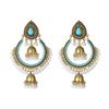 Bohemian Style Rhinestone Inlaid Luxury Earrings: Elegant Retro Women's Fashion Accessories