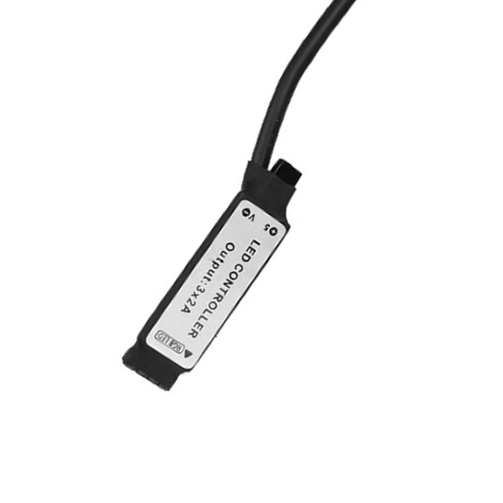 DC 12V IR Remote Controller 24 Key Mini Size RGB Led Light Strip Remote Lamp Effect with 1m USB Inline USB IR Controller