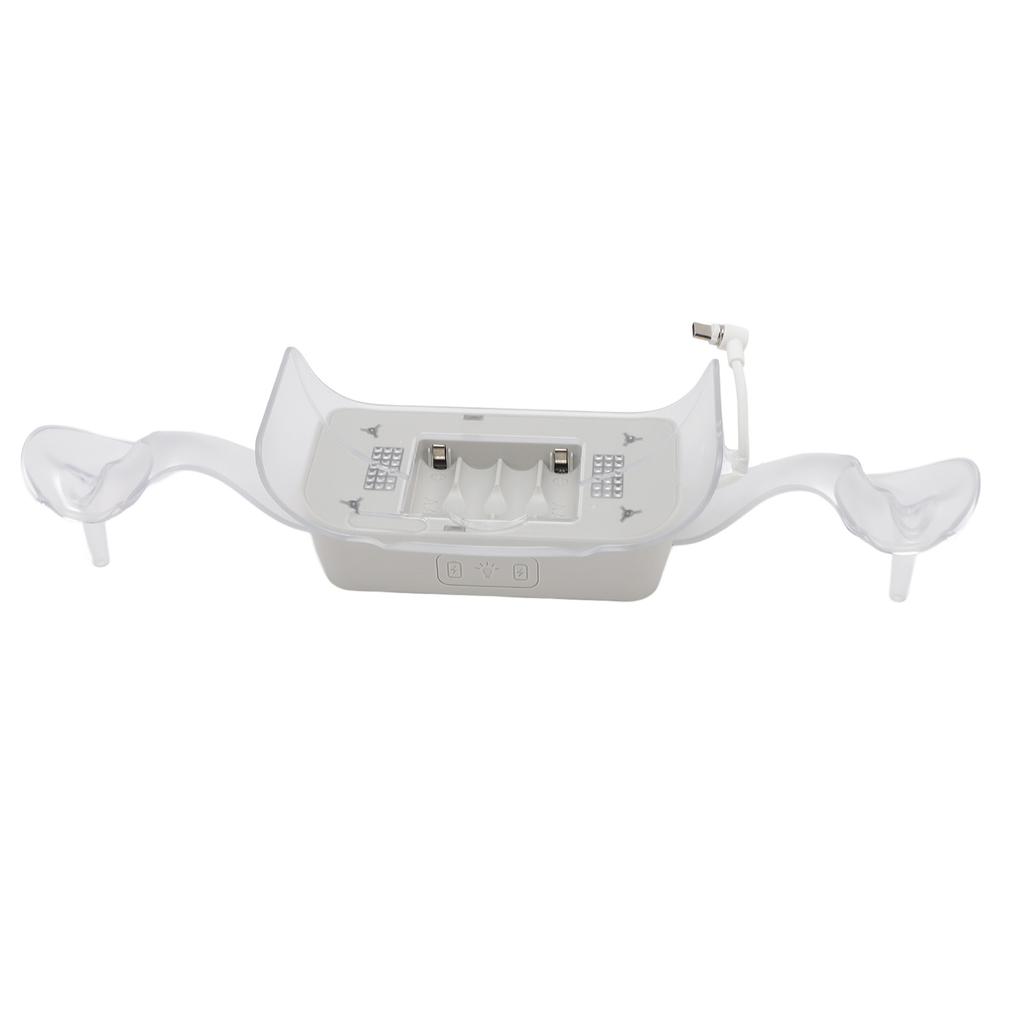 Charging Dock for 3S Magnetic Charging Station for VR Headset Controllers with 2 Rechargeable 2000mA