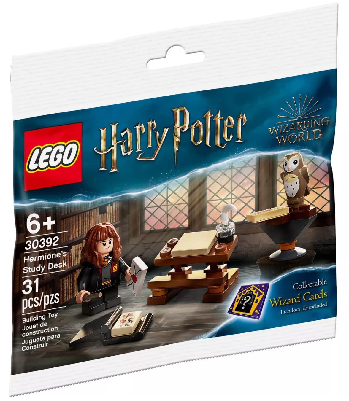 

LEGO Стол для учебы Гарри Поттера 30392 Гермиона Mini Set [Элемент]