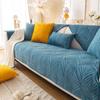 Modern Plush 3 Seater Couch Cover Quilted Sofa Slipcover Solid Velvet Single Chair Loveseat Covers Non-slip for Living Room