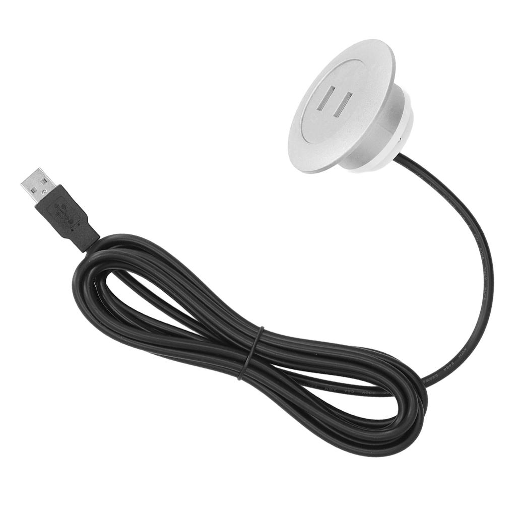 Pohovka USB nabíjecí zásuvka Instalace zapuštěnou montáží Dva USB nabíjecí porty Zásuvka pro domácí použití