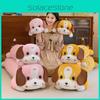 Printed Plush Dog Toy Cartoon Stuffed Animal Doll Decoration Kids Gift Cute