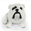 Bulldog, English Bulldog, British Bulldog II - Dog Statue, Sitting Dog for Desk, Decoration for the Living Room of a Dog Lover by Art-Dog