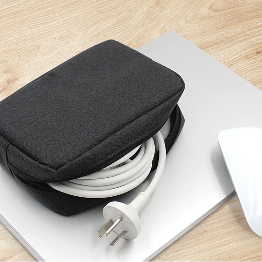 Universal Electronics/Accessories Soft Carrying Case Bag, Durable & Light-weight,Suitable for Out-going, Business, Travel and Cosmetics Kit