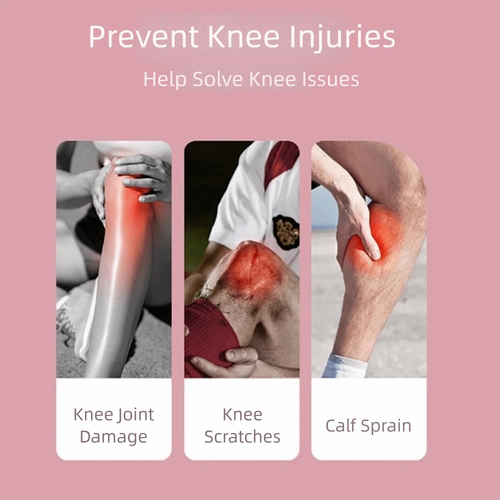 1 Pair Anti-slip Sports Knee Pads Nylon Knee Support Braces Arm Support Sleeves  Running