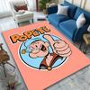1pc Office Carpet, Popeye Cartoon Character Chair Rug, Living Room Printed Area Rug, Home Chair Floor Mat