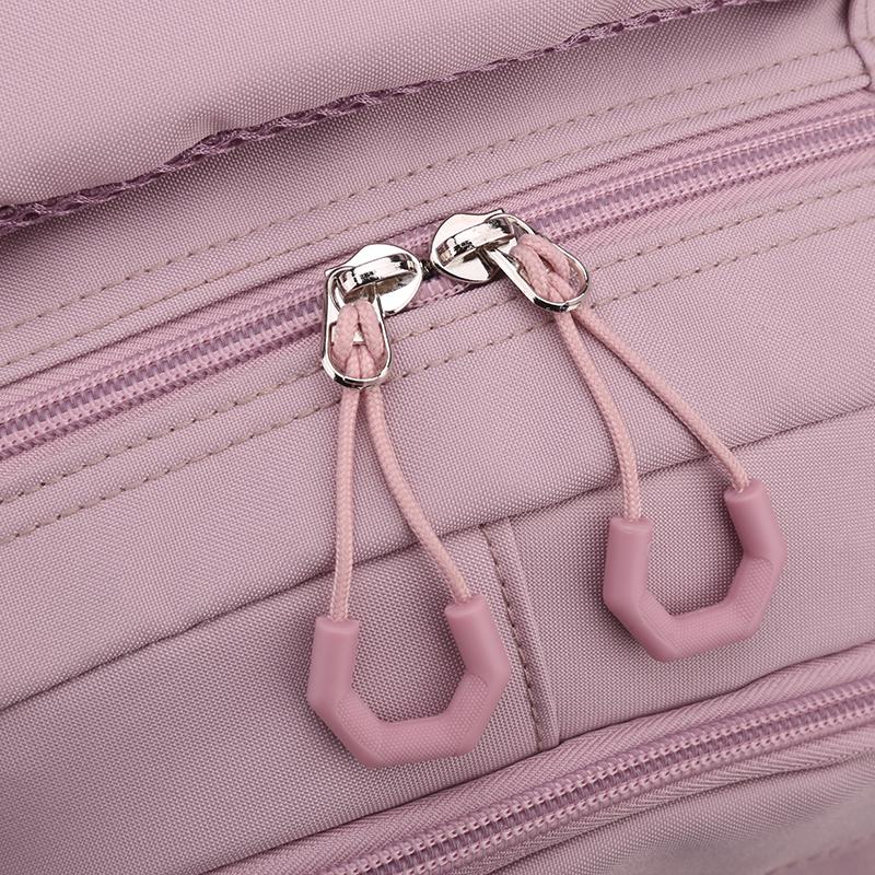 Lightweight Student Schoolbag Letter Print Water-Repellent Backpack Women's Large Capacity Backpack