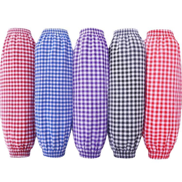 

2 пары унисекс удлиненных нарукавников из чистого хлопка: Прочные, готовые к работе защитники рук