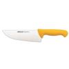Butcher Knife - ARCOS - Prof 295900 - NITRUM Stainless Steel - 20 Cm Blade - Yellow Ergonomic Handle