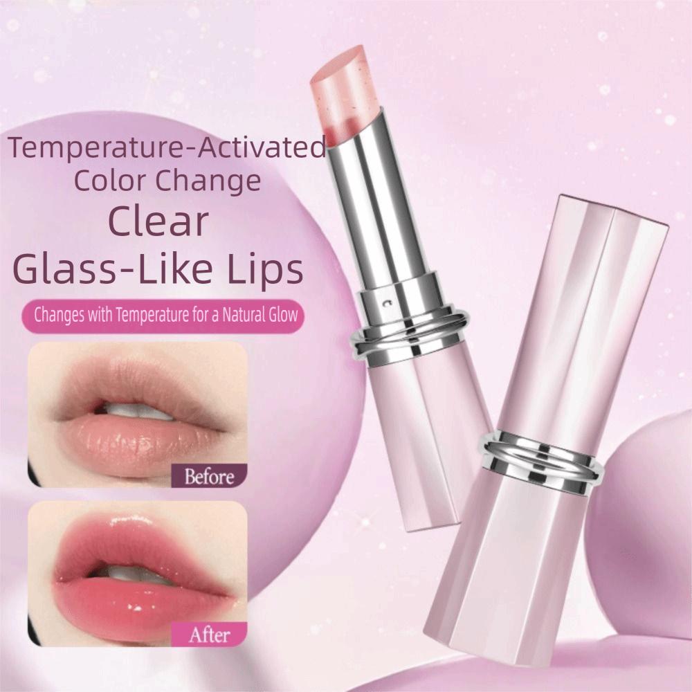 Gifts Color-Changing Glass Lipstick Long-lasting Moisturizing Solid Lip Balm Lip Care Cosmetics