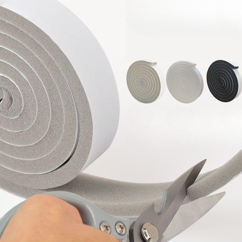 Windproof Self-Adhesive Weather Stripping Draught Excluder Door Window Sealing Strip Soundproof