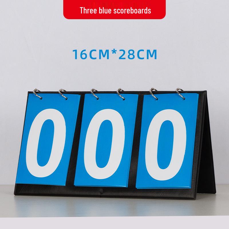 Basketball Flip Scoreboard for Knowledge Contests and Competitions