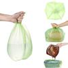 Garbage Bag, Household Thick Hand-held Vest, Flat Mouth Large Garbage Bag
