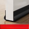 PVC Flexible Door Draft Stopper Soundproof Weatherstrip Self Adhesive Under Door Draft Guard Seal Weatherstrip Window Strip