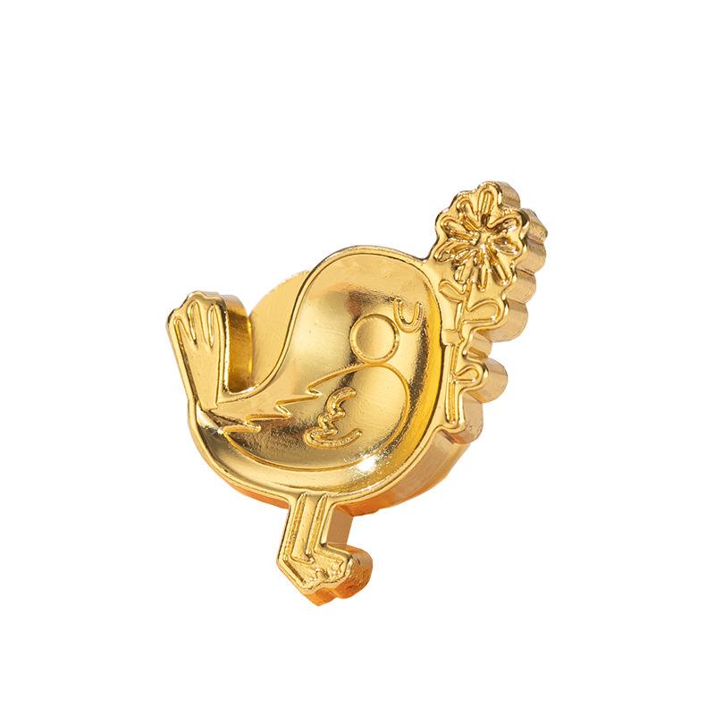 Seal Wax Stamps Head Crafts Decoration Scenery Picture For DIY Scrapbooking Bird Pattern Envelope Invitation Gifts Brass Copper