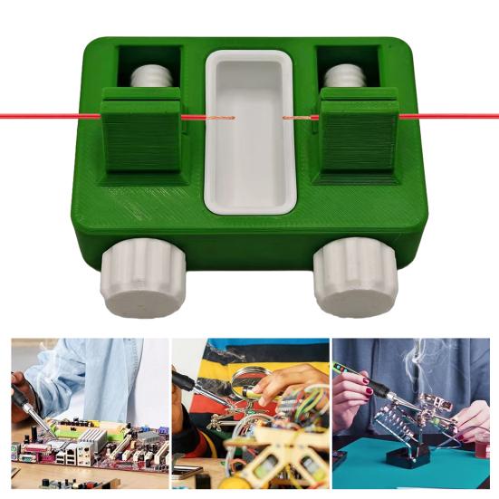 Elektrische Drahtschweißvorrichtung Hitzebeständige Klemme mit verstellbaren Ausrichtungsschienen Freihändige Bedienung Kompaktes Design Sichere Drahtschweißvorrichtung