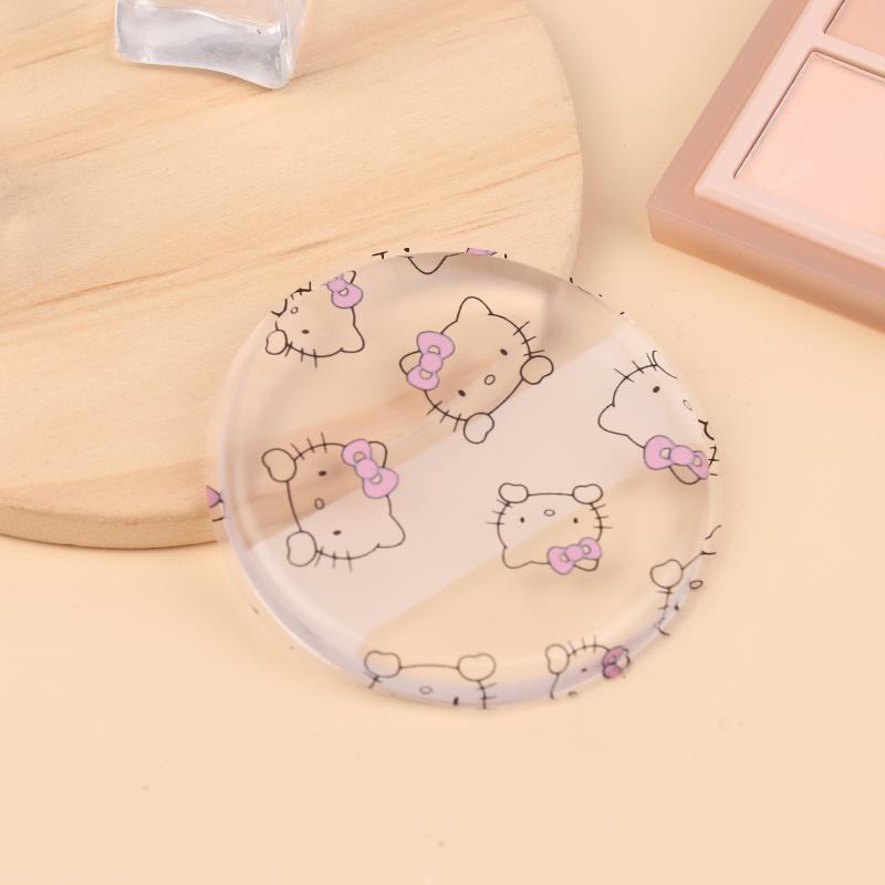 

Transparent Silicone Gel Kt Cat Makeup Puff Sponge Face Conceale Cosmetics Puff Accessories For Foundation Bb Cream No Powder