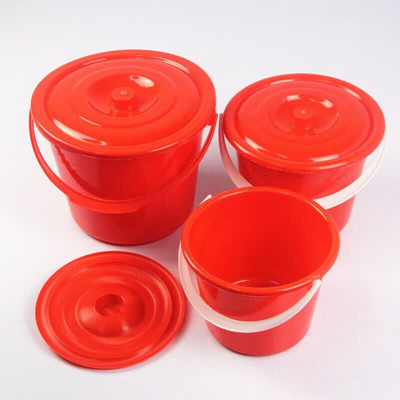 ROYUGO Small Red Paint Bucket